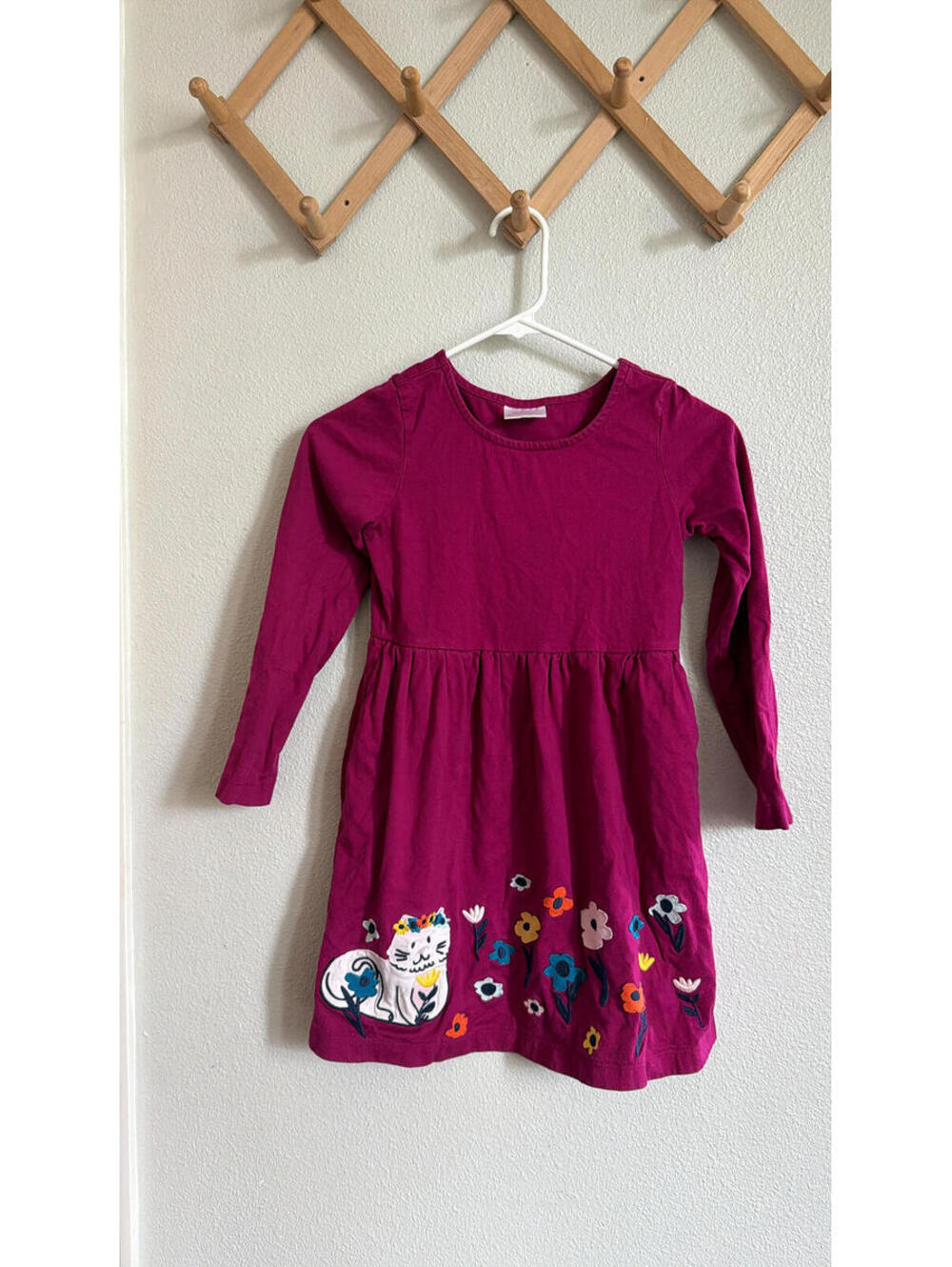 Hanna Anderson girls size 8 dress